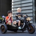 thumbnail image 2 of Montable eléctrico Baby Gaon Moto Chopper Negro, 2 of 5