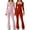 Red, variant on Wancir 2PC Women's Fall Long Sleeve Square Neck High Stretchy Fitted Going Out One Piece Jumpsuit