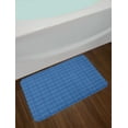 thumbnail image 2 of Blue Mandala Bath Mat, Diamond Line Rhombus Pattern Geometrical Floral and Boho, Plush Bathroom Decor Mat with Non Slip Backing, 29.5" X 17.5", Royal Blue Lavender, by Ambesonne, 2 of 2