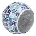 thumbnail image 4 of Tealight Candle Holder, Tealight Holder Mosaic Designs Handcrafted Texture  For Makeup Stand, 4 of 8