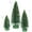 Emerald, variant on Vickerman 5"/7"/9" Emerald Glitter Oval Artificial Christmas Tree, Unlit