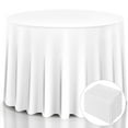 thumbnail image 1 of Costway 10 Pcs Nappe Ronde 120 Pouces Polyester pour Maison Mariage Restaurant Fête, 1 of 9