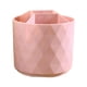 thumbnail image 1 of Organizador de escritorio con vitrina giratoria de 360 ​​grados para cosméticos, organizador de papelería portátil Rosa, 1 of 9