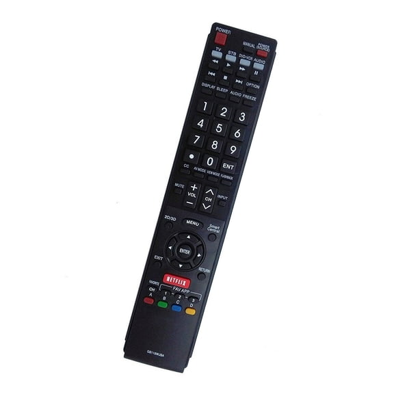 New GB118WJSA Replace Remote for Sharp Aquos TV LC-70EQ10U LC-60TQ15U LC-60SQ10U