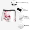 thumbnail image 6 of Fotbe Flamingo Men’s Total Support Pouch Boxer Briefs, X-Temp Cooling, Moisture-Wicking Underwear, Regular, Long-leg and Trunk-Medium, 6 of 9