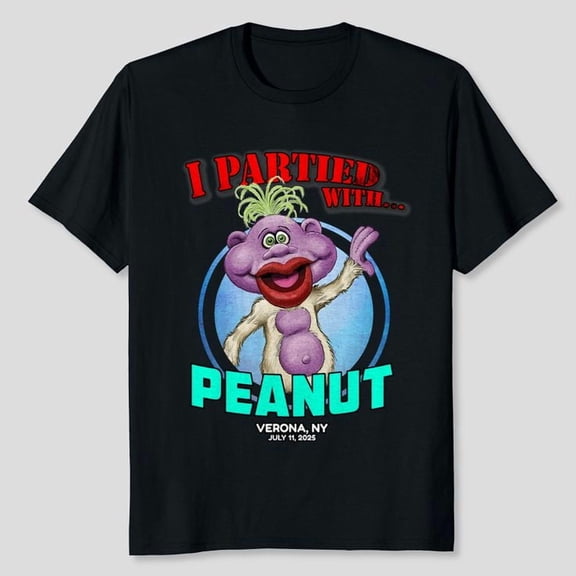 Peanut Verona, NY (2025) T-Shirt Men's And Women's Graphic Tee 100% Cotton by TBun, Full Sizes S-5XL