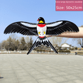 thumbnail image 3 of Cometa dinámica para niños con forma de caña de pescar de mano, simulación de cometa con forma de golondrina, águila, pájaro, alas que se mueven con el viento, 3 of 4