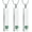 Green, variant on 3 Pack Urn Necklaces for Ashes Stainless Steel Simple Bar Pendant Necklace Cube Memorial Ashes Necklace Crystal Heart Cremation Urn Pendant for Men Women