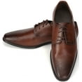 thumbnail image 4 of Mio Marino Men's Pinned Oxford Dress Shoes, 4 of 6