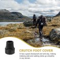 thumbnail image 4 of STRANDCHIC 9Pcs Black Rubber Trekking Pole Foot Cover with Anti-Skid Shockproof Features, 4 of 5