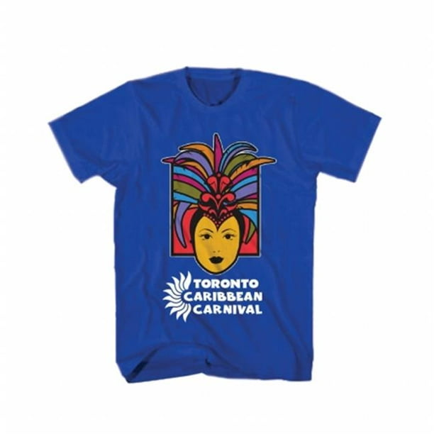 GDC-GameDevCo Ltd. TCC-95085XL Toronto Carnaval des Caraïbes Jeunesse T-Shirt- Bleu-Caraïbes QueenXL