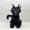 Coraline Cat, variante sur Peluches de Films Coraline de 7,8 Pouces, Jouet en Peluche Coraline de Dessin Animé, Poupées en Peluche Coraline Mignonnes Jouet de Collection pour Enfants et Fans Cadeau d'Anniversaire, Cadeaux Coraline pour Choix d'Halloween Noël