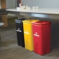 thumbnail image 3 of Contenedor Cuadrado Untouchable Rubbermaid 23 gal Negro, 3 of 3