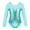 Blue Green, variant on YONGHS Kids Girls Ballet Dance Shiny Metallic Gymnastics Leotard Figure Skating Dancewear Silver 6