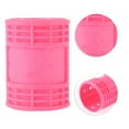 thumbnail image 3 of Unique Bargains 6pcs Convenient Heatless Voluminous Hair Rollers for Women 2.64"x1.73" Rose Red, 3 of 4
