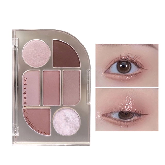 SIfdSeng Highly Colored Eye Shadow Eye Shadow Plate Durable Mixed Natural 7 Color Makeup Eye Shadow Cosmetics Eyeshadow Stick Set for Blue Eyes