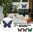 thumbnail image 3 of Wall Pendant 3D Metal Butterfly Wall Statue Artwork Home Ornamental Decor, 3 of 8