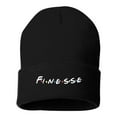 thumbnail image 1 of Adult Finesse Embroidered Cuffed Knit Beanie Cap, 1 of 1