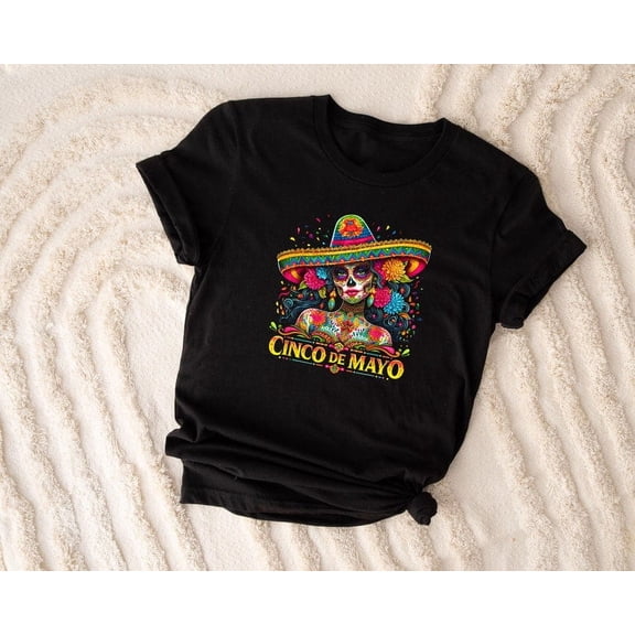 Cinco de Mayo T-Shirt, Mexican Fiesta Tee, Happy Cinco de Mayo Shirt, Festival Gift Shirt for Celebration