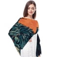thumbnail image 4 of Yak Elegant Translucent Chiffon Silk Scarf, Light Breathable Wrap Shawl 180*73, 4 of 6