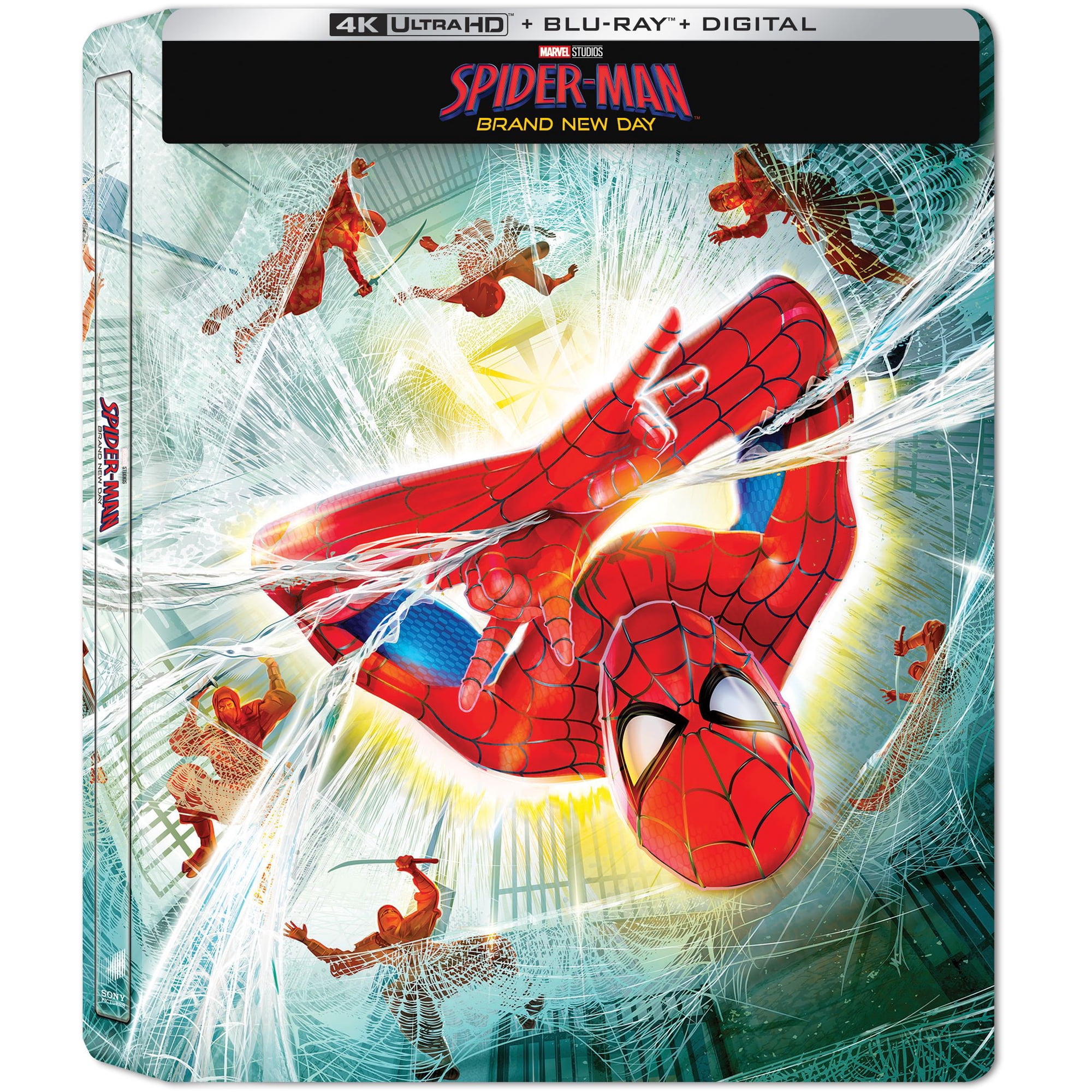 Spider-Man: Brand New Day (Steelbook) (4K Ultra HD + Blu-ray + Digital Copy) Columbia Action & Adventure