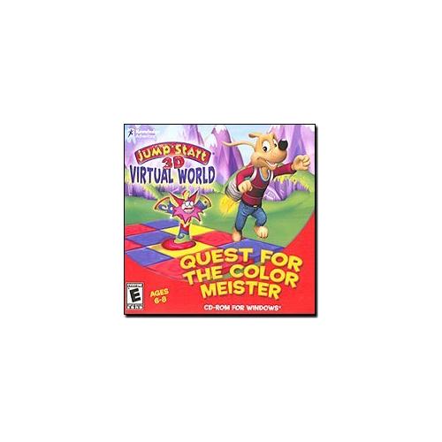 Brand New Knowledge Adventure Jumpstart 3D World Quest For Color