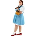 thumbnail image 3 of The Wizard of Oz Dorothy Costume for Adults by Rubies, Women's Plus, 3 of 7