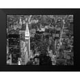 thumbnail image 2 of Setboun, Michel 14x12 Black Modern Framed Museum Art Print Titled - Aerial view of Manhattan, NYC, 2 of 5