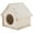 As Shown, variant on Troglfold hamster houses Hamster House Hideout Wooden Small Animal Rat Playground Guinea Pig Hut,4.33"X3.74"X3.94"