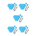 thumbnail image 2 of Decodeary 20 Pieces Car Wheel Nut Caps Auto Hub Screw Cover Dust-proof with Clip Blue 19mm 5Set, 2 of 6