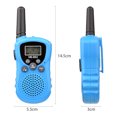thumbnail image 2 of Walkie talkie Walkie Talkie para niños Radio de 2 vías de mano Juguetes Máx. Walky Talky para niños de 3KM de largo alcance con linterna de pantalla LCD para niños, juegos al aire libre para interiore Abanopi  Walkie talkie, 2 of 7