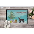thumbnail image 2 of Devon Rex Cat Merry Christmas Door Mat, 2 of 3