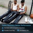 thumbnail image 4 of FIT KING Professional Air Compression Leg Recovery System, Rechargeable Full Leg Massage Boots, Leg Compression Massager for Fast Recovery and Improved Circulation (Small), 4 of 7