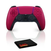 PlayStation 5 DualSense Wireless Controller (Cosmic Red) with Cleaning Cloth