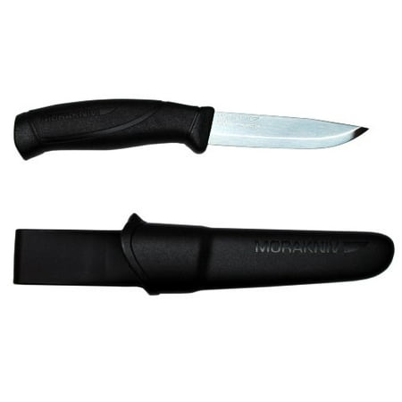 Morakniv Companion Fixed Blade Outdoor Knife with Sandvik Stainless Steel Blade, 4.1-Inch,