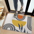 thumbnail image 2 of Bohemian Retro Floral Non-Slip Entryway Door Mat,Boho Indoor Decor Durable Low Plush Door Mat,Washable Welcome Rug for Patio Hallway Home Decor 20x32 Inches, 2 of 5