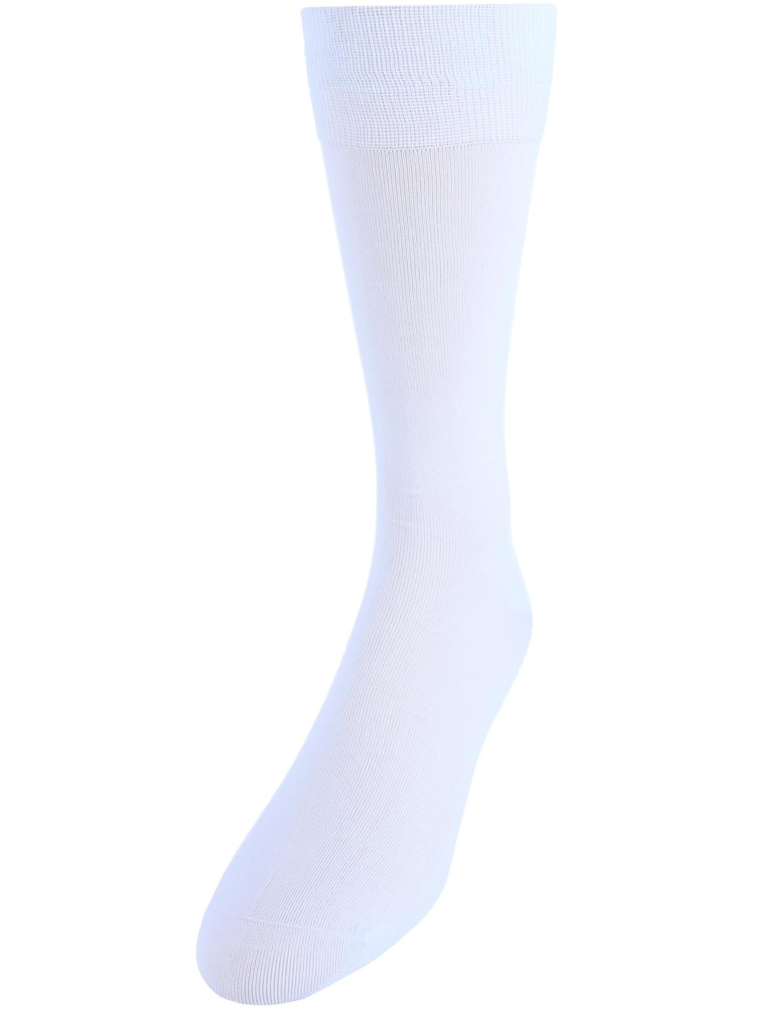 Vannucci Mercerized Cotton Solid Color Dress Socks (Men)