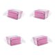 thumbnail image 1 of 400 Casquillos No Tejidos Desechables Redecilla para El Cabello Cubierta a Prueba de Polvo Cubierta Sombrero Rosa, 1 of 7