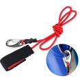 thumbnail image 3 of Cergrey Boating Paddle Leash, Elastic Paddle Leash, Elastic String Boating Kayak Paddle Safety Rod Leash with Carabiner for Paddling, 3 of 9