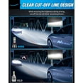 thumbnail image 4 of Nilight 9005 9006 Combo LED Headlight Kit 9005/HB3 High Beam and 9006/HB4 Low Beam 6500k 9005 9006 LED Bulb Cool White IP67, 4 of 6