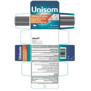 علامات تبويب نوم unisom ، عدد 32 ( عبوة من 2 )