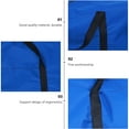 thumbnail image 5 of EXHUMKY Folding Outdoor Storage Bag Zipper Design Blue For Kayak 1Pack, 5 of 5