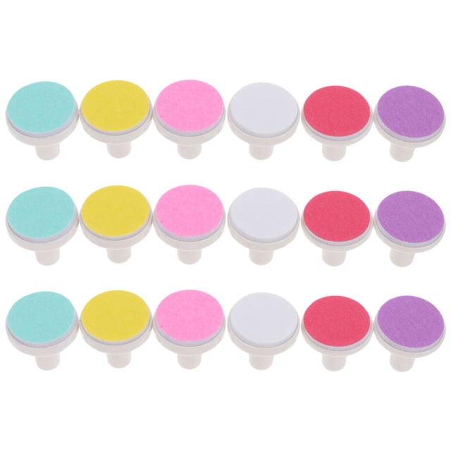 18Pcs Baby Nail File Grinding Heads Replacement Electric Baby Nail Grinding Head