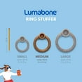 thumbnail image 3 of Lumabone Real Bacon Durable Ring-Stuffer Dog Chew Toy, Medium, 3 of 7