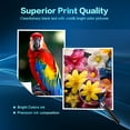 thumbnail image 5 of 63 63XL Ink Cartridges 63XL 63 HP63 3830 2 Pack Black Ink for Envy 4510 4520 OfficeJet 4650 4655 3830 5255 5258 Deskjet 3630 3632 1112 2132 2130 Printer, 5 of 7