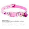 thumbnail image 7 of Walbest Easter Cat Collar, Easter Dog Pet Collar with Bells, Adjustable Breakaway Pet Collars, Rabbits Patterns for Kitten Cat Easter Party (Pink), 7 of 7