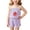 Purple, variant on THDHVS Toddler Outfits for Girls,Girls Print Camisole Tank Top Shorts Summer Casual 2 Piece Set,Girls' Clothing Sets Orange 2-3 Years