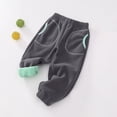 thumbnail image 4 of Coerni Toddler Boys Polar Fleece Jogger Sweatpants, Baby Winter Warm Pocket Lounging Bottoms Fall Winter Kids Sports Pants, 4 of 9