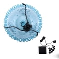 thumbnail image 2 of 2026 Solar Cascade Hanging Bird Bath Fountain, Solar Powered Hanging Bird Bath Fountain, Outdoor Cascading Bird Bath Water Fountain for Garden Patio Yard Backyard, 2 of 6
