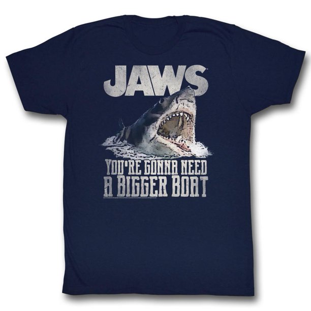 American Classics Jaws Movie Thriller Spielberg Real Big Adult T